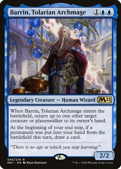 Barrin, Tolarian Archmage - Core Set 2021 - 45