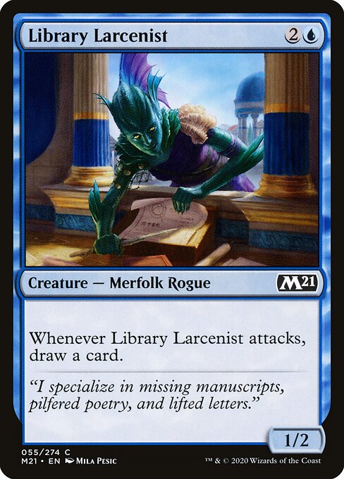 Library Larcenist - Core Set 2021 - 55