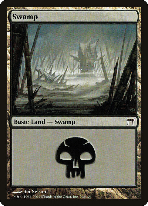 Swamp - Champions of Kamigawa - 298