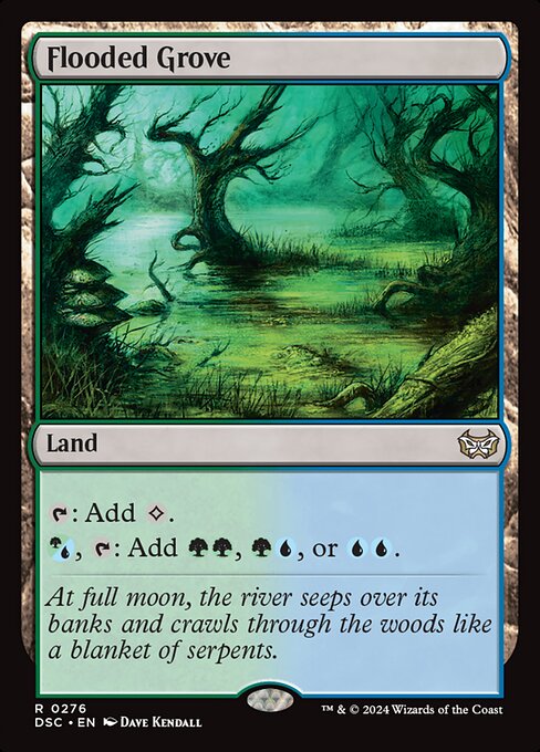 Flooded Grove - Duskmourn: House of Horror Commander - 276