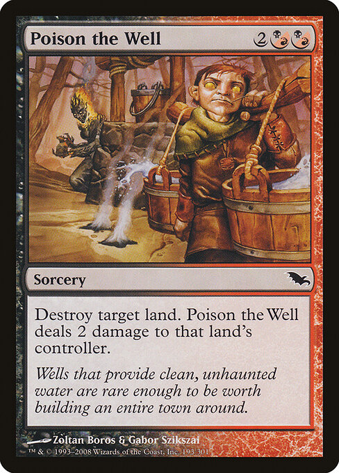 Poison the Well - Shadowmoor - 193