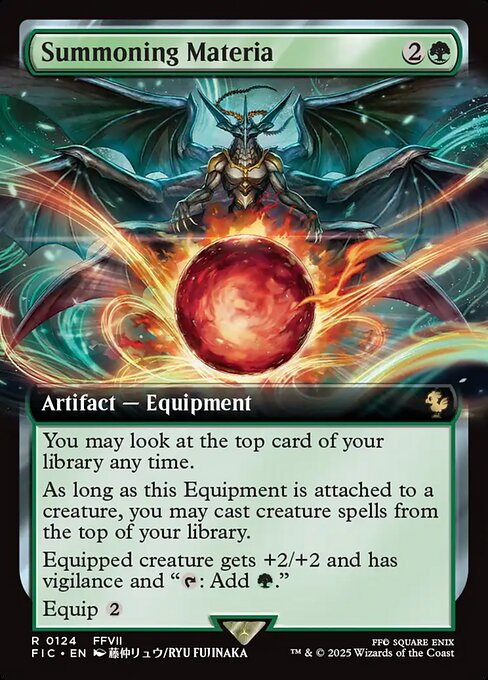 Summoning Materia - Final Fantasy Commander - 124