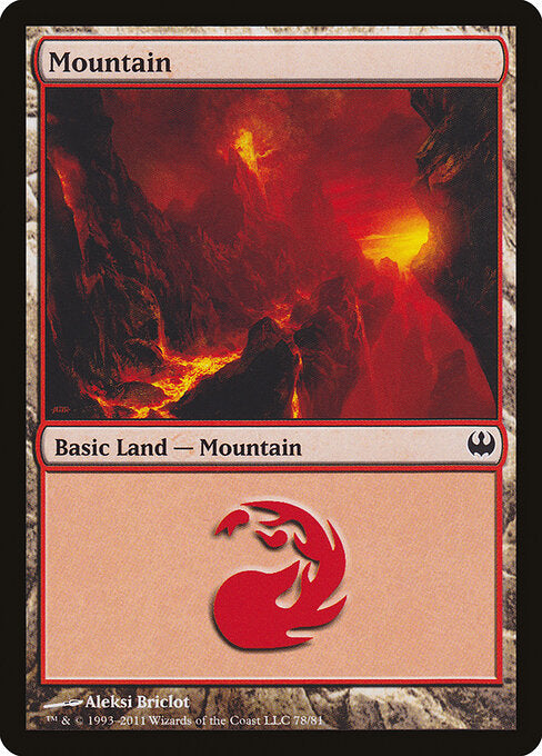 Mountain - Duel Decks: Knights vs. Dragons - 78