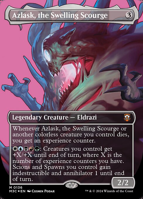 Azlask, the Swelling Scourge - Modern Horizons 3 Commander - 136