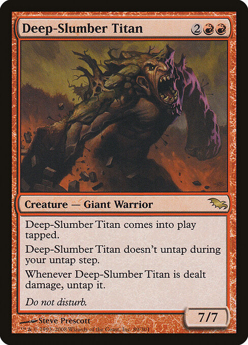 Deep-Slumber Titan - Shadowmoor - 89