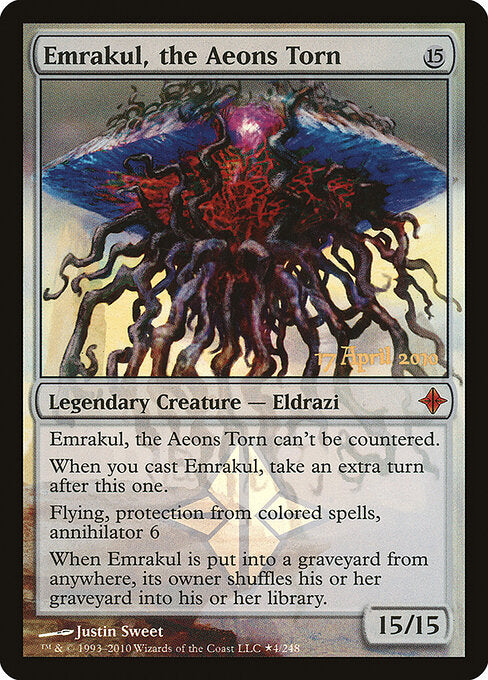 Emrakul, the Aeons Torn - Rise of the Eldrazi Promos - 4★