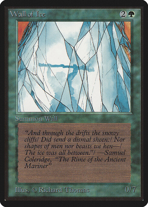 Wall of Ice - Limited Edition Beta - 225