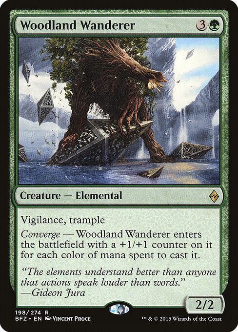 Woodland Wanderer - Battle for Zendikar - 198