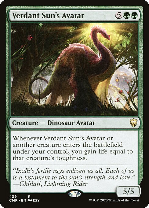 Verdant Sun's Avatar - Commander Legends - 439