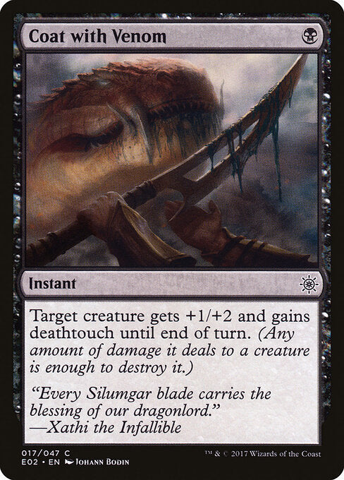 Coat with Venom - Explorers of Ixalan - 17
