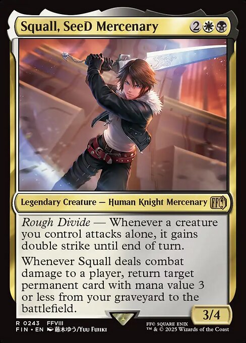 Squall, SeeD Mercenary - Final Fantasy - 243