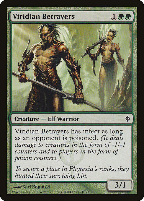 Viridian Betrayers - New Phyrexia - 124