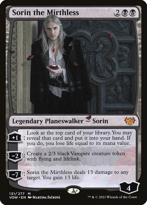 Sorin the Mirthless - Innistrad: Crimson Vow - 131