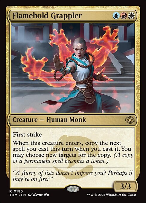 Flamehold Grappler - Tarkir: Dragonstorm - 185