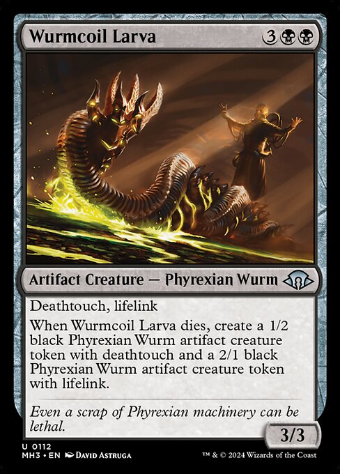 Wurmcoil Larva - Modern Horizons 3 - 112