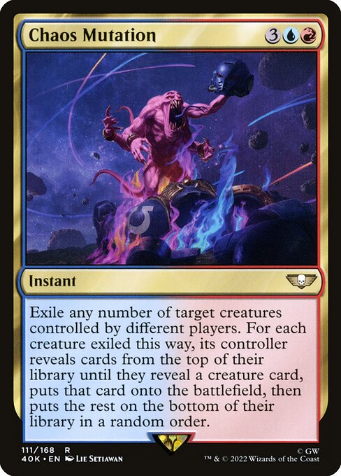 Chaos Mutation - Warhammer 40,000 Commander - 111