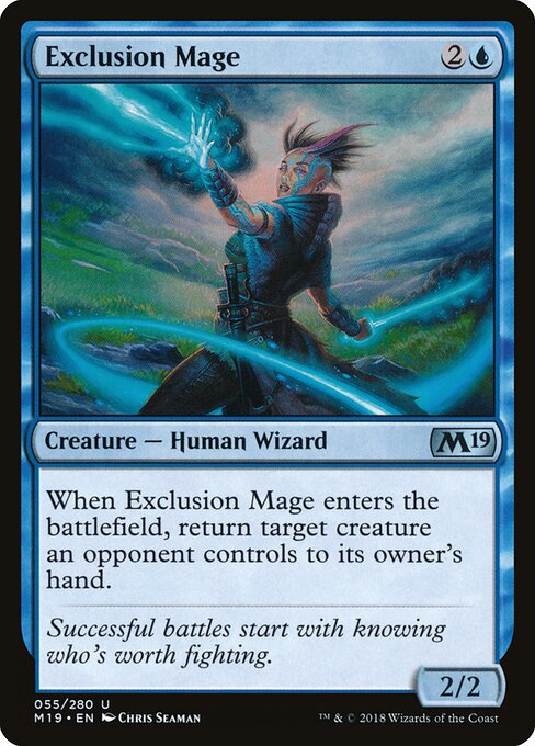 Exclusion Mage - Core Set 2019 - 55