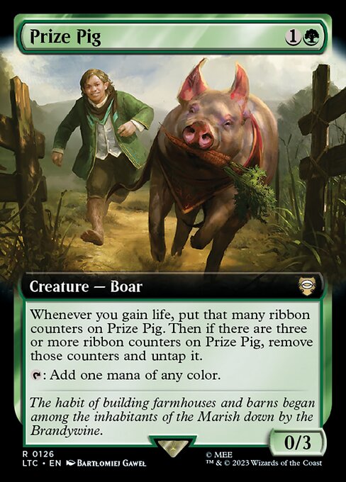 Prize Pig - Tales of Middle-earth Commander - 126