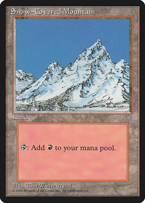 Snow-Covered Mountain - Ice Age - 379
