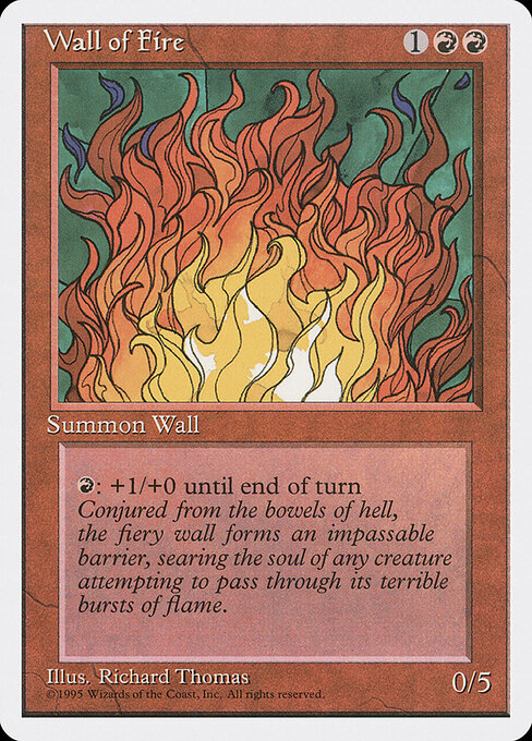 Wall of Fire - Fourth Edition - 230