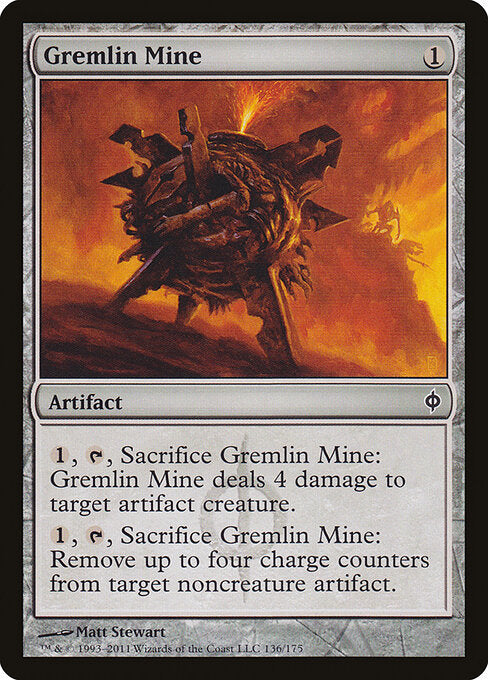 Gremlin Mine - New Phyrexia - 136