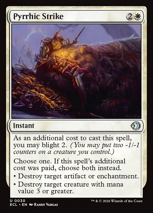 Pyrrhic Strike - Lorwyn Eclipsed - 30