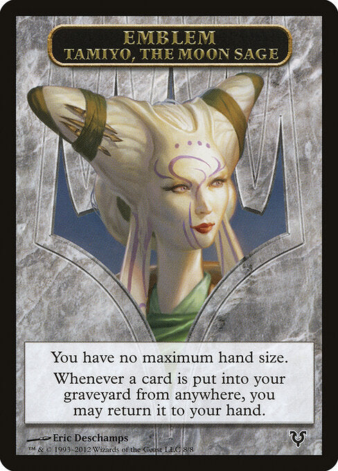 Tamiyo, the Moon Sage Emblem - Avacyn Restored - 8