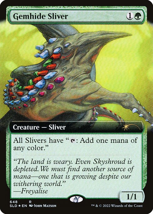 Gemhide Sliver - Secret Lair Drop - 648