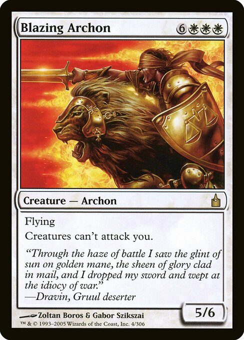 Blazing Archon - Ravnica: City of Guilds - 4