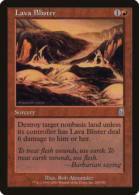 Lava Blister - Odyssey - 200