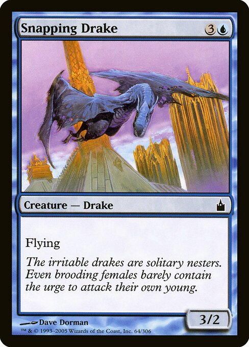 Snapping Drake - Ravnica: City of Guilds - 64