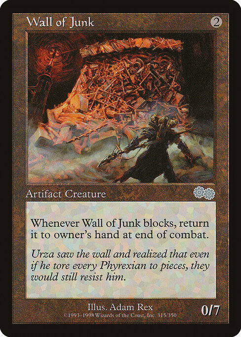 Wall of Junk - Urza's Saga - 315