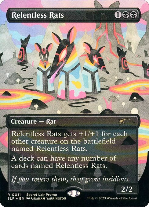 Relentless Rats - Secret Lair Promo - 11