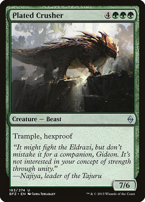 Plated Crusher - Battle for Zendikar - 183