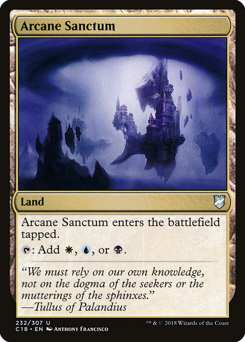 Arcane Sanctum - Commander 2018 - 232