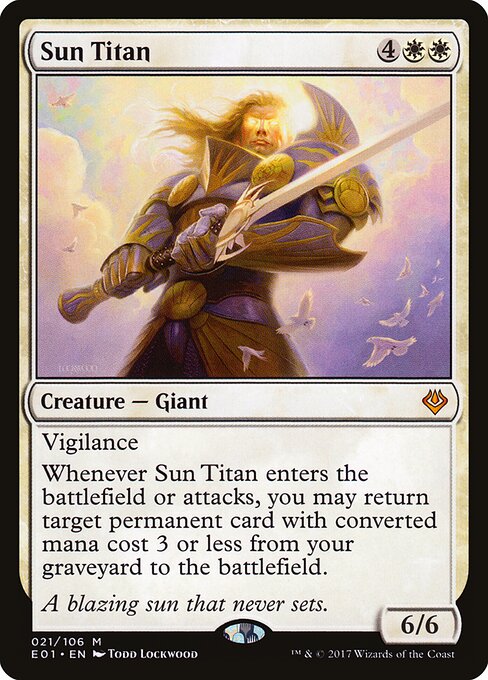 Sun Titan - Archenemy: Nicol Bolas - 21