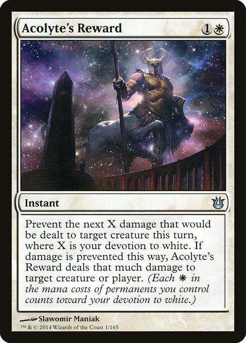 Acolyte's Reward - Born of the Gods - 1