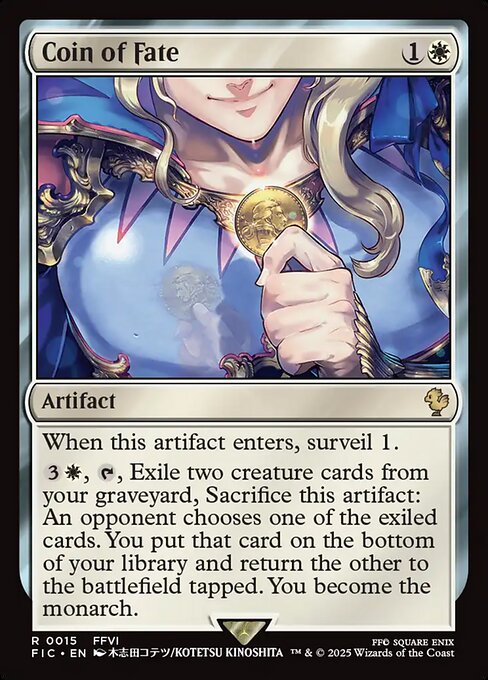 Coin of Fate - Final Fantasy Commander - 15
