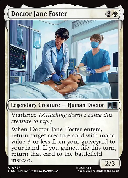 Doctor Jane Foster - Marvel Super Heroes Commander - 757