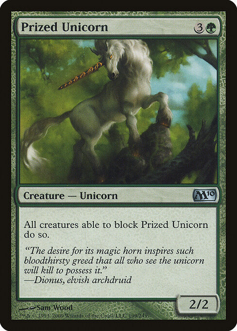 Prized Unicorn - Magic 2010 - 199