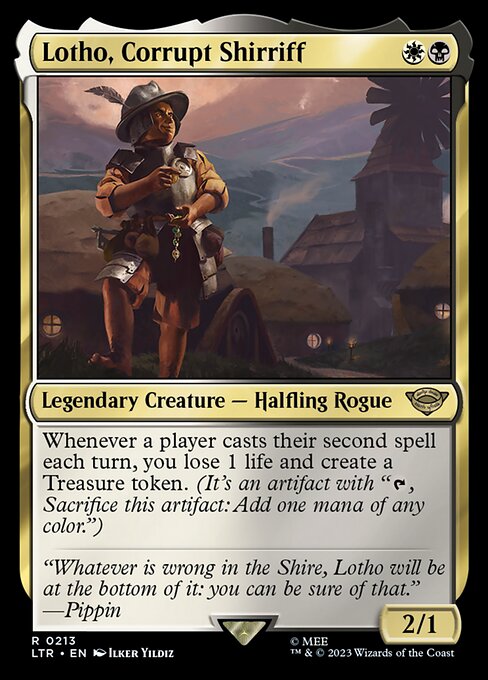 Lotho, Corrupt Shirriff - The Lord of the Rings: Tales of Middle-earth - 213