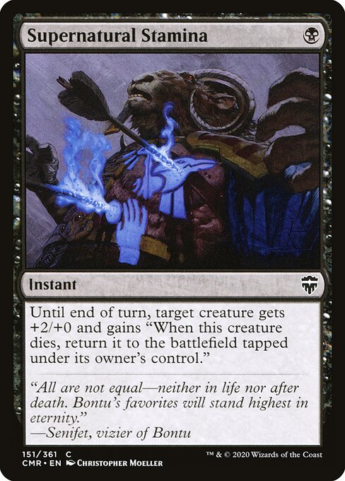 Supernatural Stamina - Commander Legends - 151
