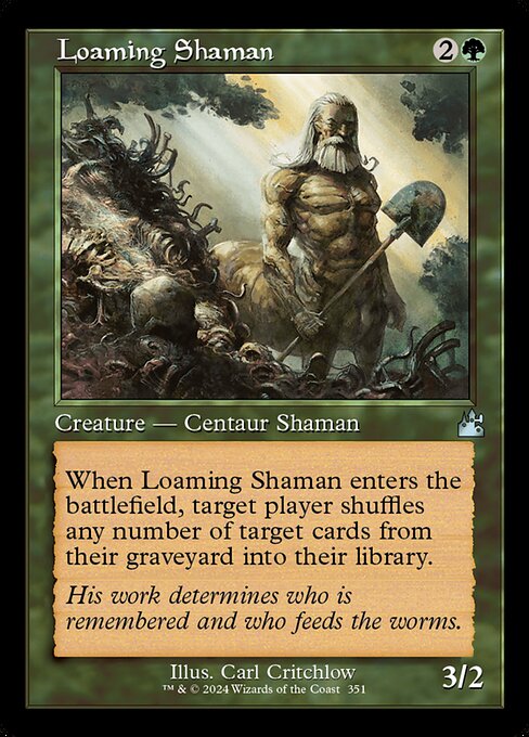Loaming Shaman - Ravnica Remastered - 351