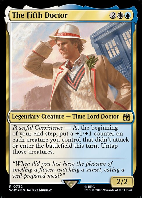 The Fifth Doctor - Doctor Who - 732