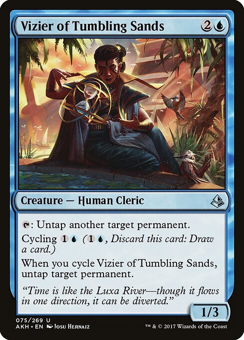 Vizier of Tumbling Sands - Amonkhet - 75