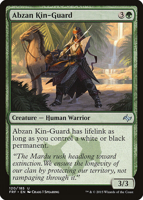 Abzan Kin-Guard - Fate Reforged - 120