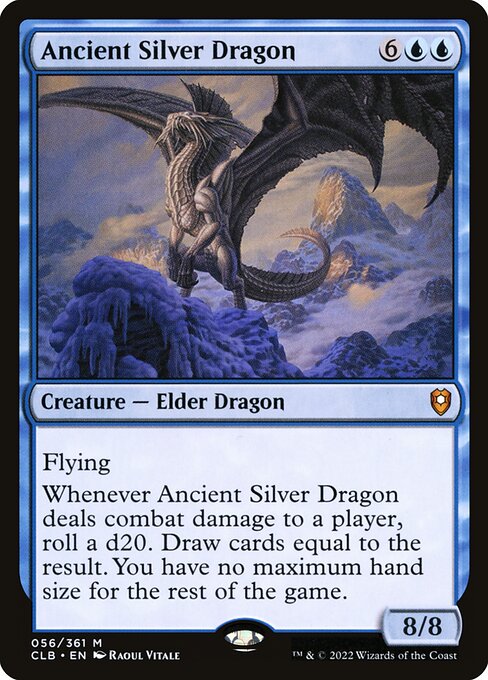 Ancient Silver Dragon - Commander Legends: Battle for Baldur's Gate - 56