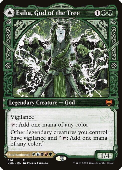Esika, God of the Tree // The Prismatic Bridge - Kaldheim - 314
