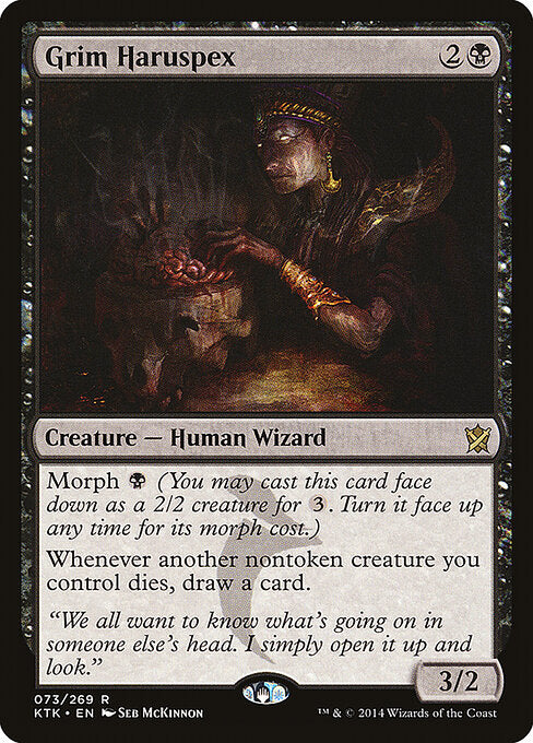 Grim Haruspex - Khans of Tarkir - 73
