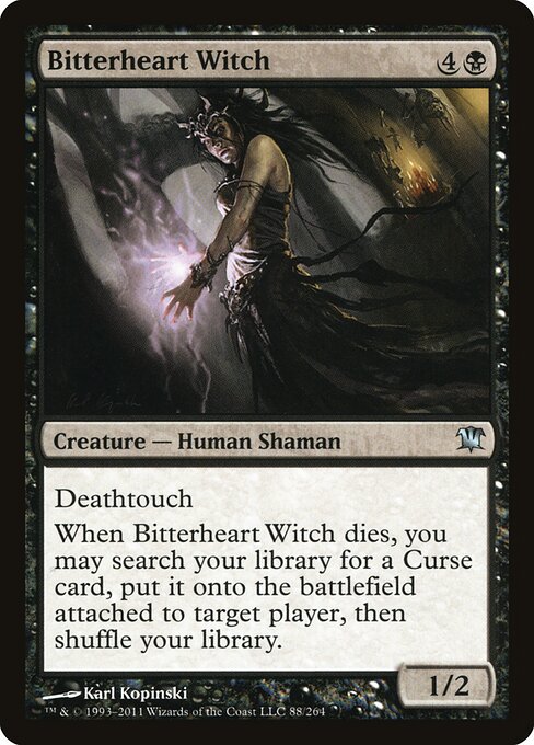 Bitterheart Witch - Innistrad - 88